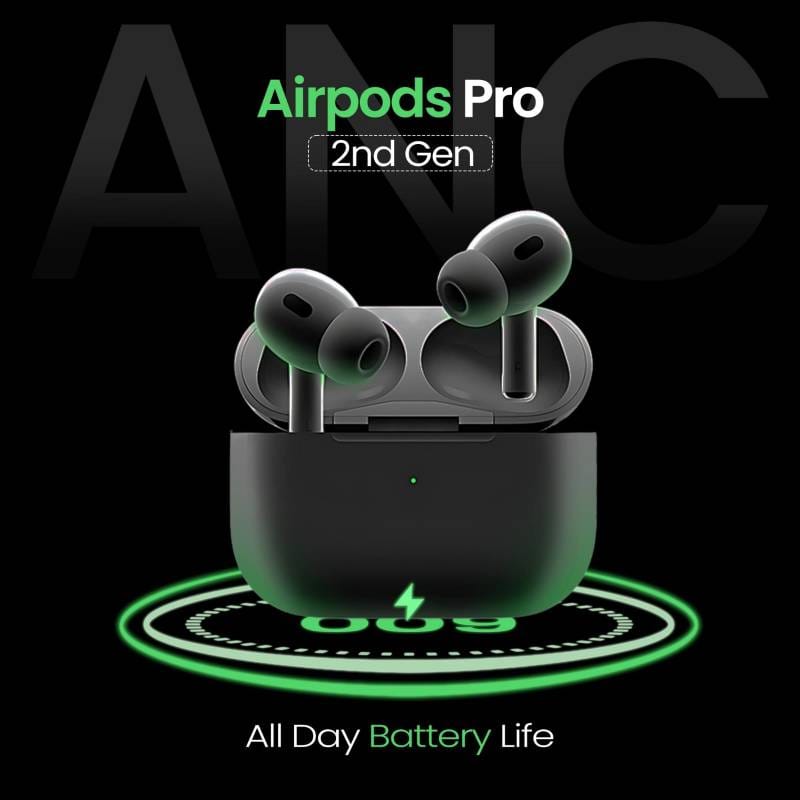 Apple AirPods Pro-2nd Generation (Black)
