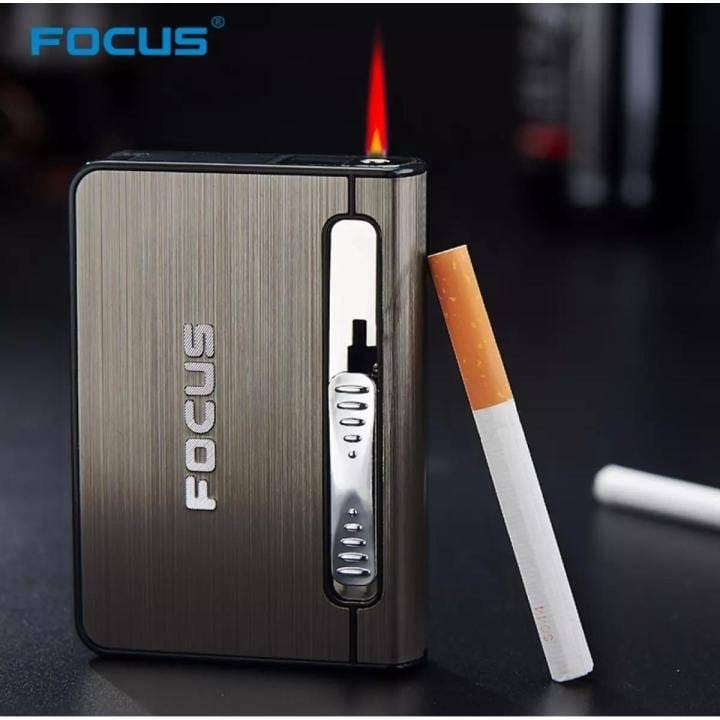 Cigarette Case With Lighter