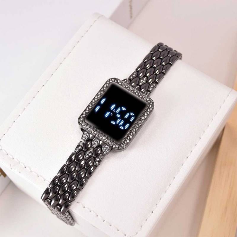 Luxury Digital Touch Screen Led Watch For Women